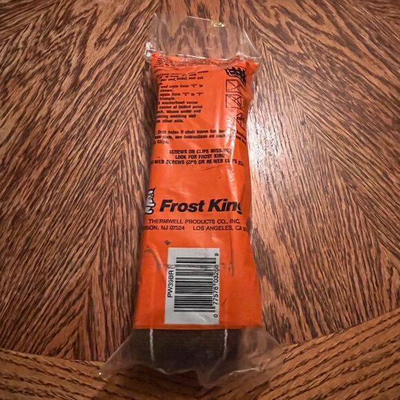 FROST KING Lawn Furniture Webbing 2 1/4"x 39 ft PW39BR BROWN with White Stripes - Picture 4 of 5